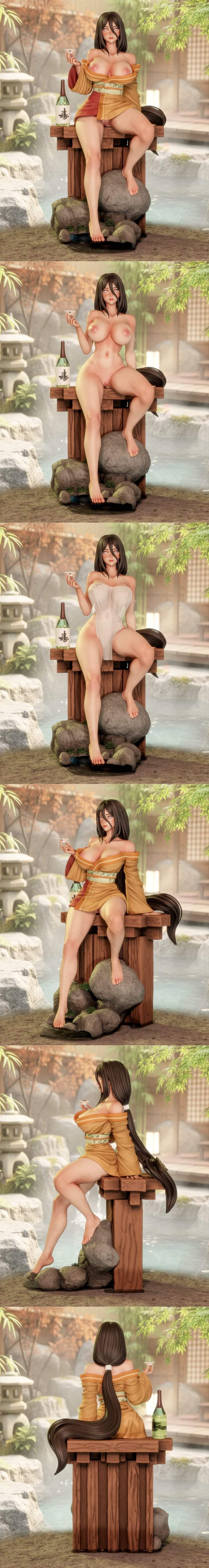 Momoji - Hanabi - 3D打印模型|Momoji – Hanabi – 3D Print Model STL