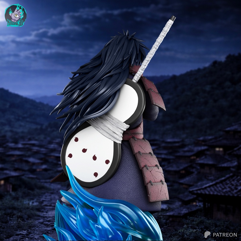 卡坦 乌奇田 Madara 3D打印模型|Kaidan – Madara Uchiha Naruto – 3D Print Model