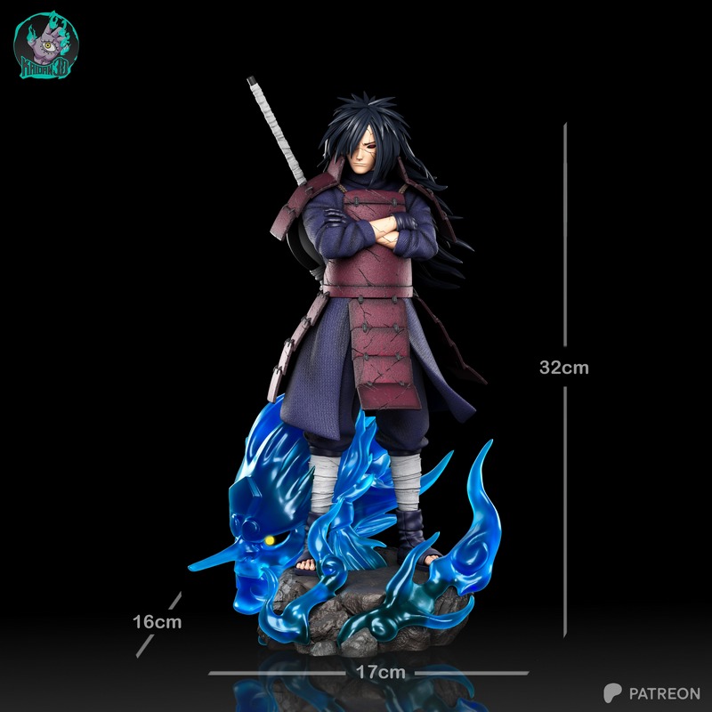 卡坦 乌奇田 Madara 3D打印模型|Kaidan – Madara Uchiha Naruto – 3D Print Model