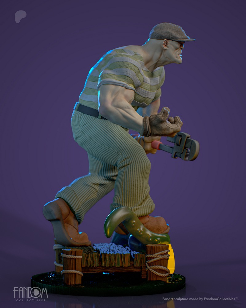 《哥谭角色3D打印模型》|Fandom Collectibles – The Goon – 3D Print Model