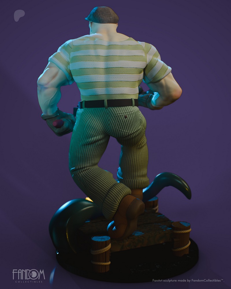 《哥谭角色3D打印模型》|Fandom Collectibles – The Goon – 3D Print Model