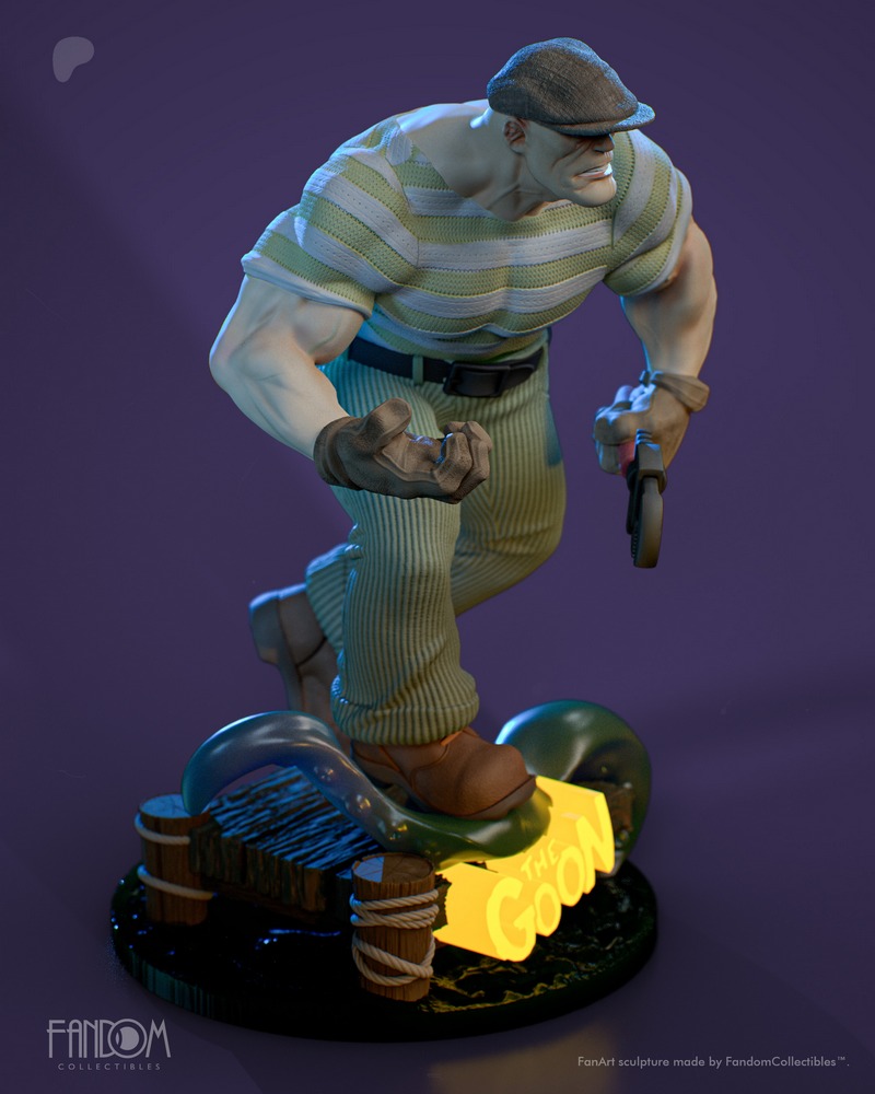 《哥谭角色3D打印模型》|Fandom Collectibles – The Goon – 3D Print Model
