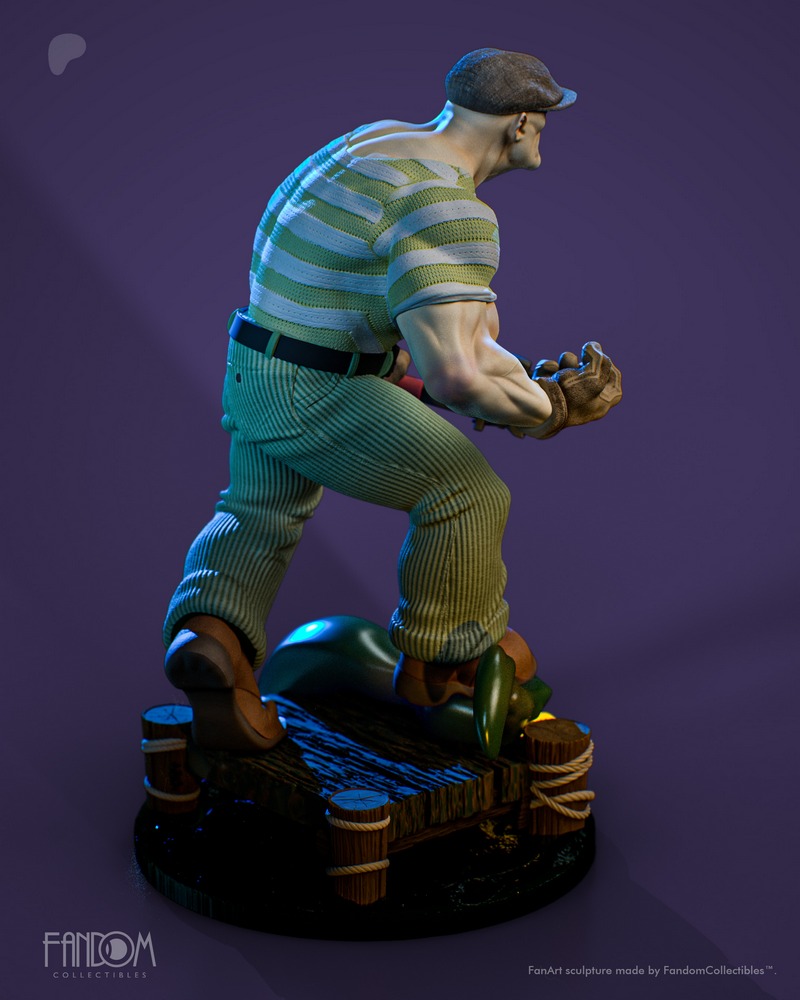 《哥谭角色3D打印模型》|Fandom Collectibles – The Goon – 3D Print Model