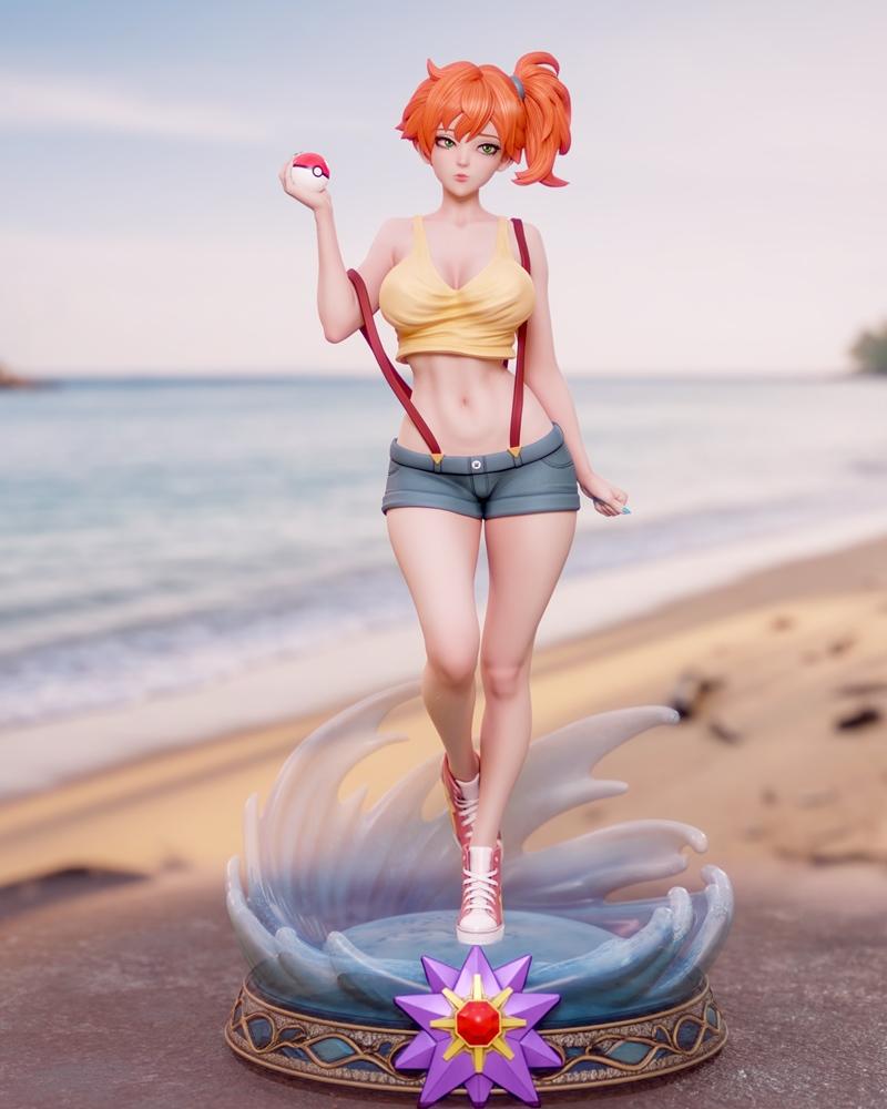 Momoji - 朦胧宝可梦 - 3D打印模型|Momoji – Misty Pokemon – 3D Print Model STL