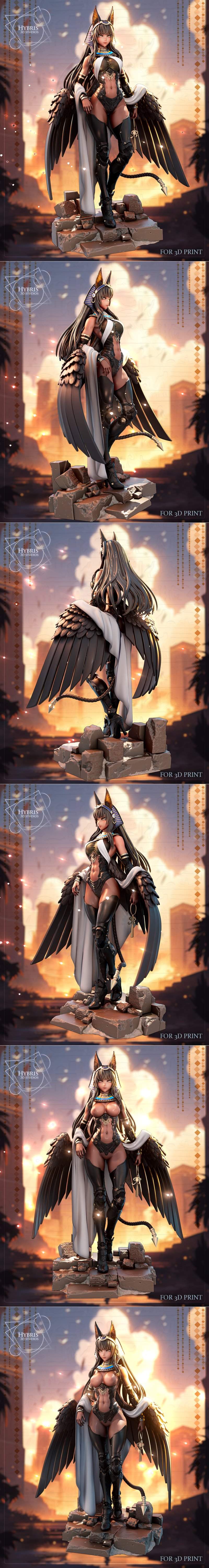 Hybris Studio - 机械法老 - 3D打印模型|Hybris Studio – Mecha Pharaoh – 3D Print Model STL