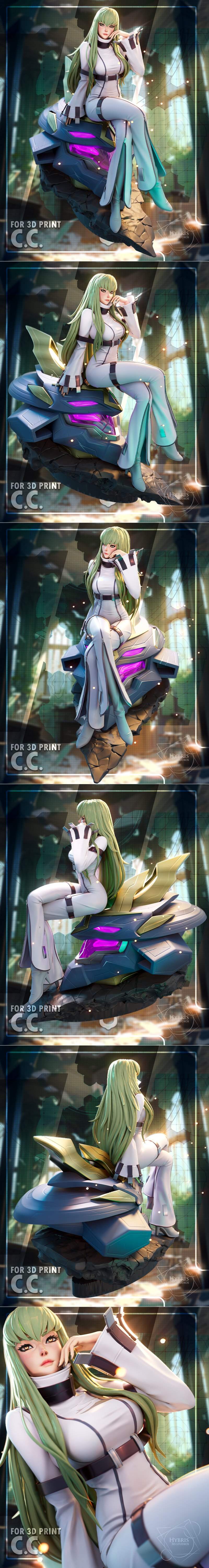 Hybris Studios – Code Geass – 3D打印模型 STL|Hybris Studios – Code Geass – CC – 3D Print Model STL