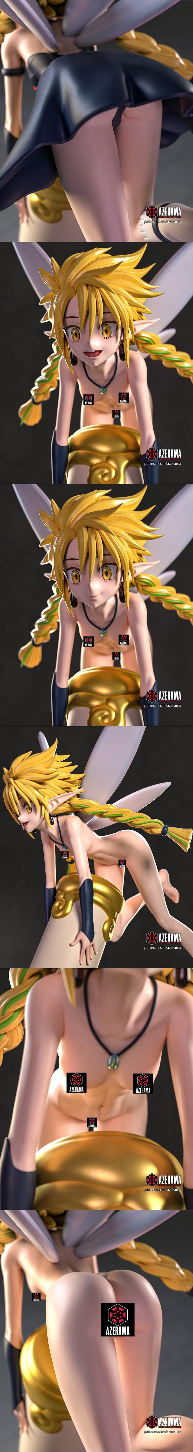 Azerama 3D打印模型：TenSura与Ramiris角色造型设计|Azerama – TenSura – Ramiris – 3D Print Model STL