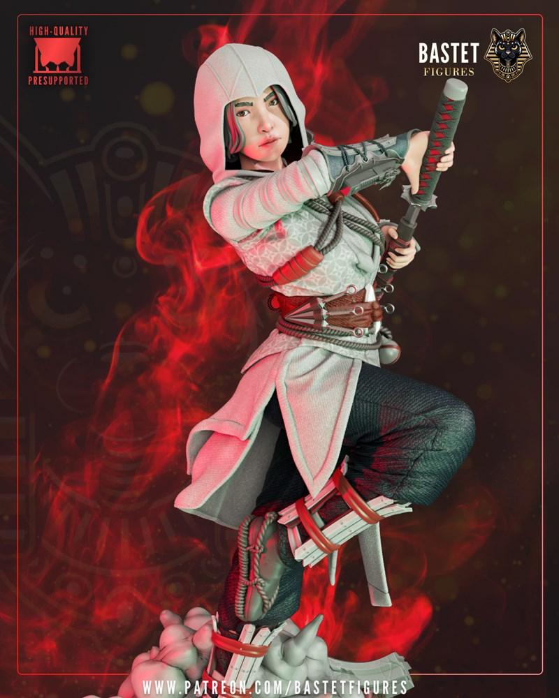 Bastet角色3D打印模型|Bastet Figures – Naoe – 3D Print Model STL