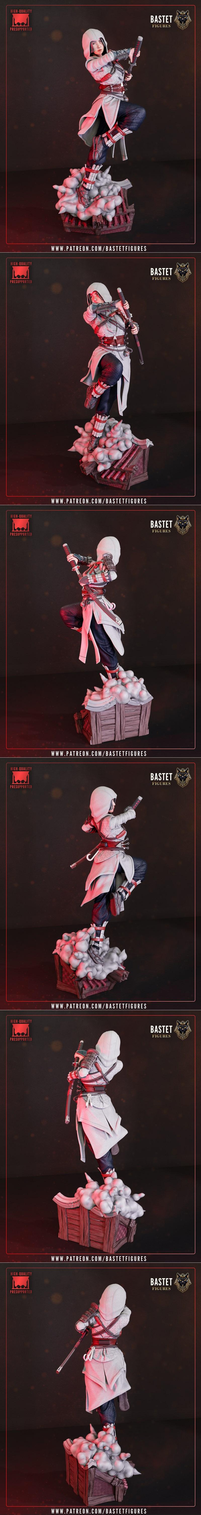 Bastet角色3D打印模型|Bastet Figures – Naoe – 3D Print Model STL