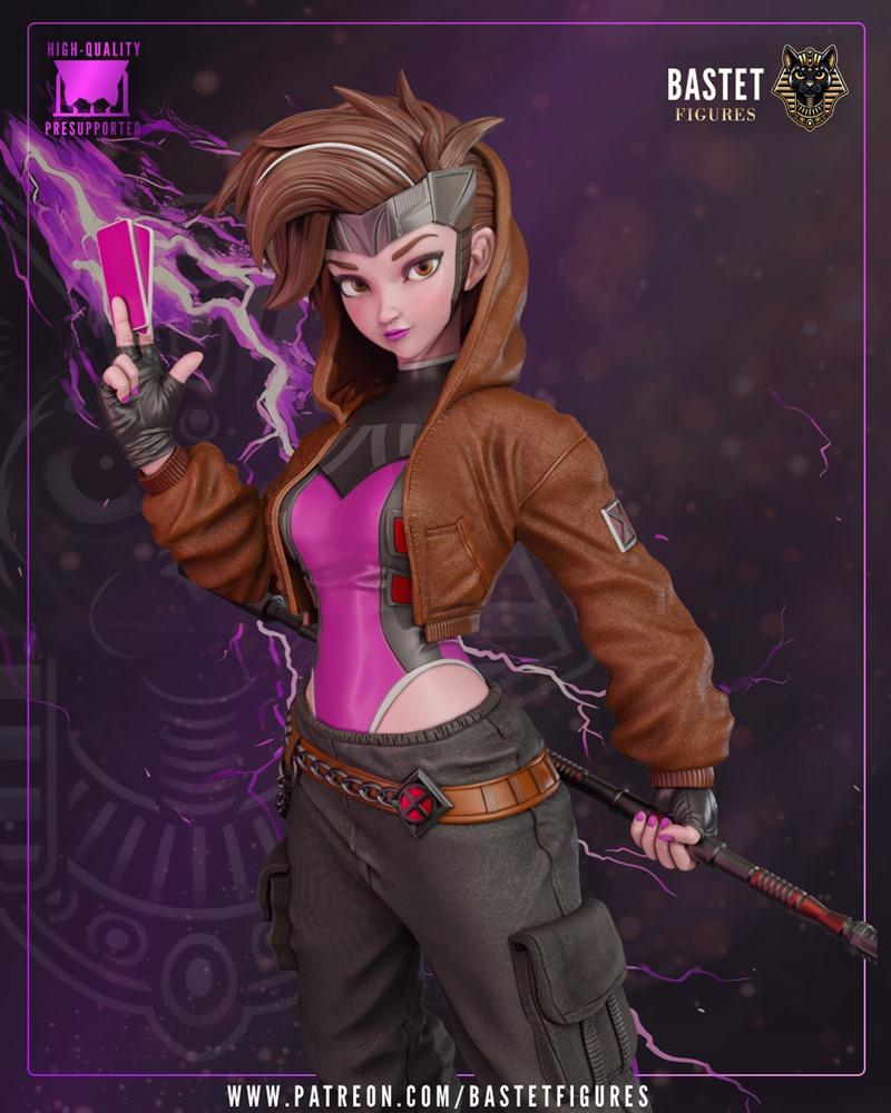 Bastet玩偶 3D打印模型|Bastet Figures – Gambit – 3D Print Model STL
