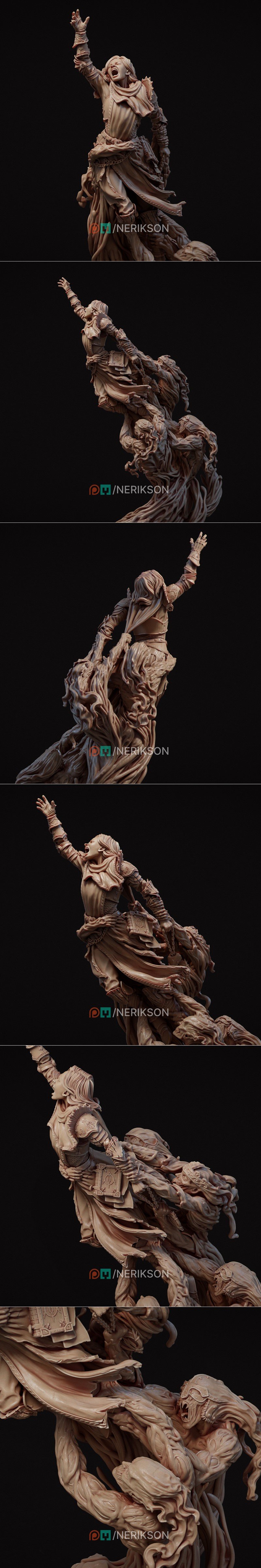 Nerikson《折磨信仰》3D打印模型|Nerikson – Torment of Faith – 3D Print Model STL