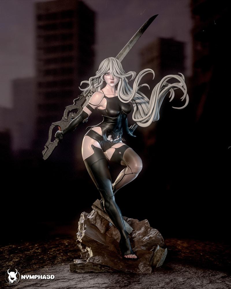 Nympha A2 《尼尔：自动人形》3D打印模型|Nympha – A2 – Nier Automata – 3D Print Model STL