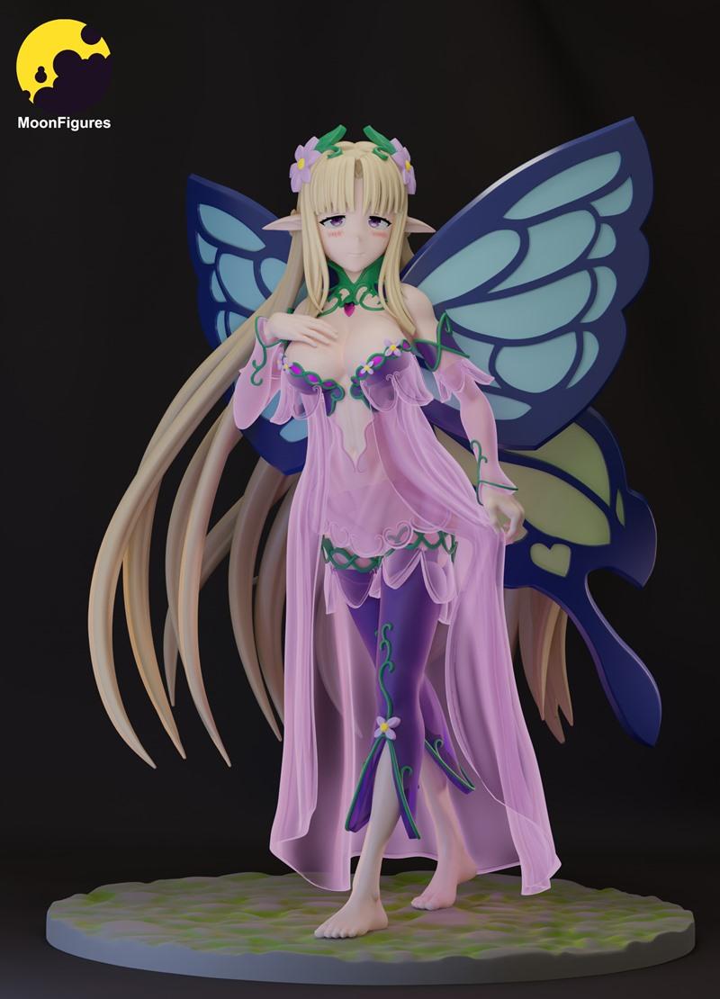 月之图腾——蒂塔尼亚 3D打印模型|MoonFigures – Titania – 3D Print Model STL