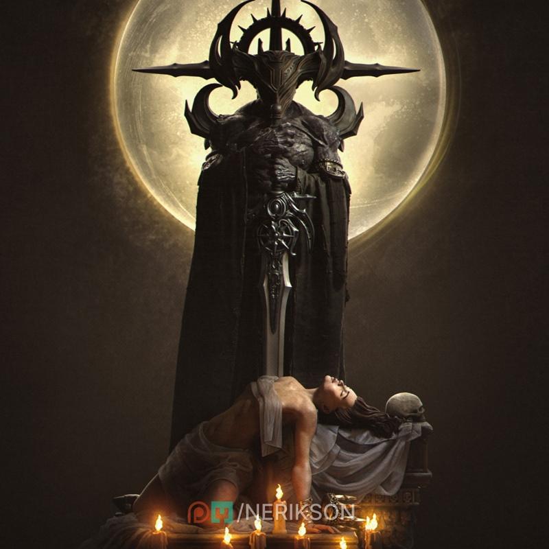 Nerikson 3D打印模型：暗局结局角色造型|Nerikson – Dark Ending – 3D Print Model STL