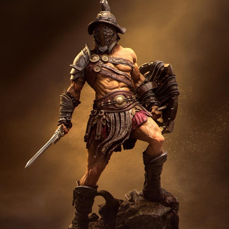 Nerikson 光环战士 3D打印模型|Nerikson – Gladiator Swordsman – 3D Print Model STL