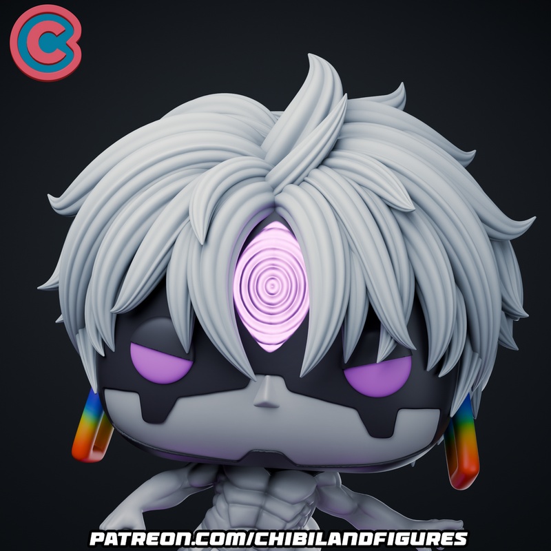小恶魔造型3D打印模型——丹丹与邪恶眼角色收藏品|Chibi Land Figures – Jiji (Evil Eye) – DanDaDan – Funko – 3D Print Model