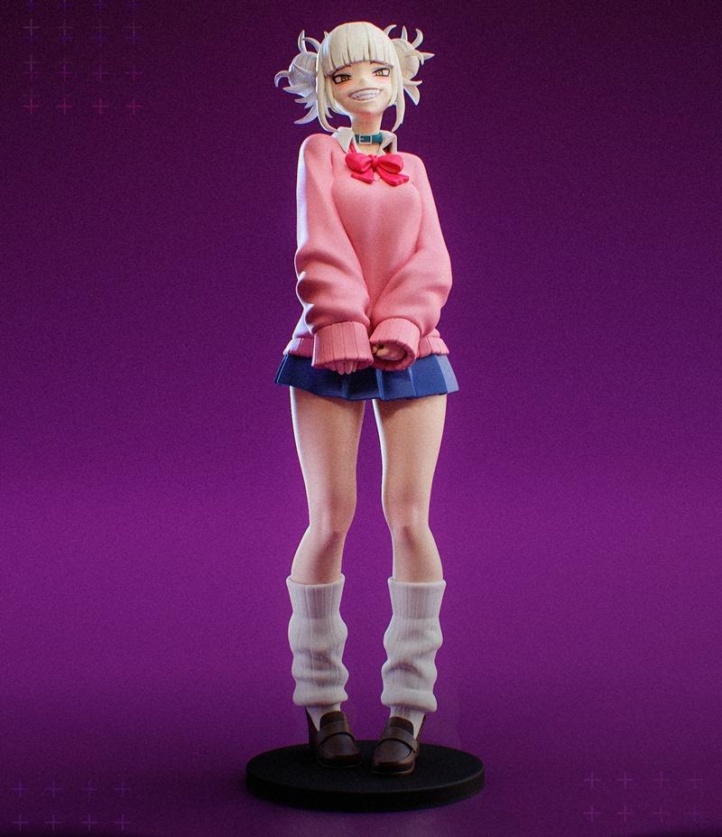 Shercoon3D - 《希尔米科·托加》3D打印模型|Shercoon3D – Himiko Toga – 3D Print Model STL