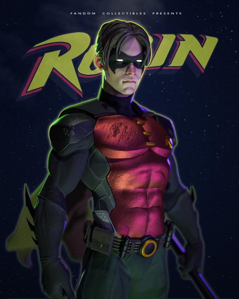 3D打印模型：泰姆·德拉克角色收藏品|Fandom Collectibles – Tim Drake – 3D Print Model STL