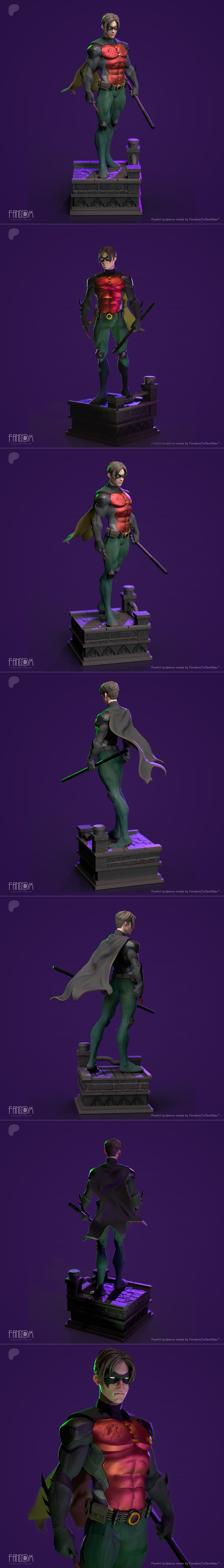 3D打印模型：泰姆·德拉克角色收藏品|Fandom Collectibles – Tim Drake – 3D Print Model STL