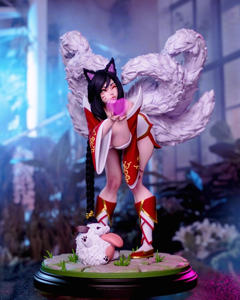 Momoji 3D打印模型：Ahri角色精摹版|Momoji – Ahri – 3D Print Model STL