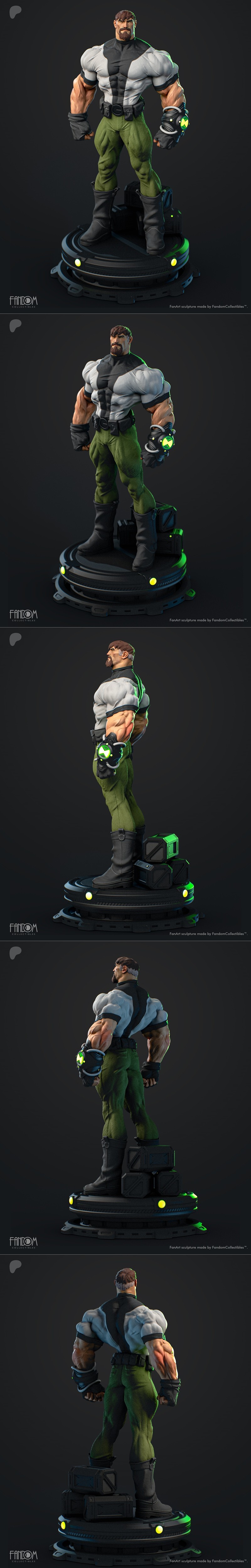 Ben 10 3D打印模型|Fandom Collectibles – Ben 10000 – 3D Print Model STL