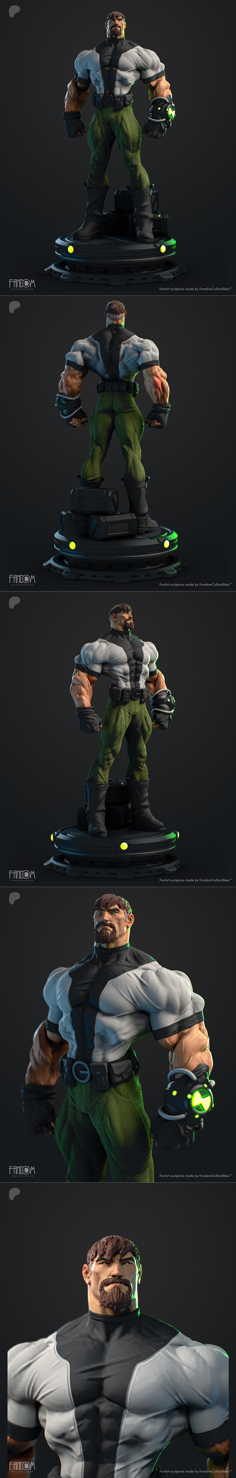 Ben 10 3D打印模型|Fandom Collectibles – Ben 10000 – 3D Print Model STL