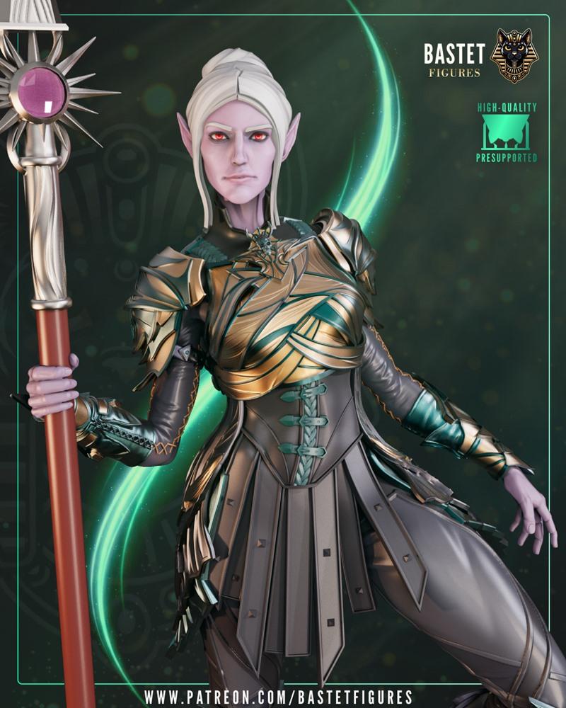 Minthara 3D打印模型|Bastet Figures – Minthara – 3D Print Model STL