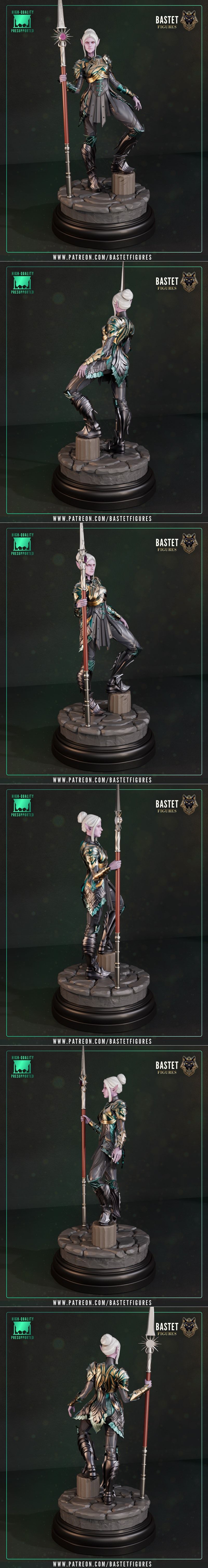 Minthara 3D打印模型|Bastet Figures – Minthara – 3D Print Model STL