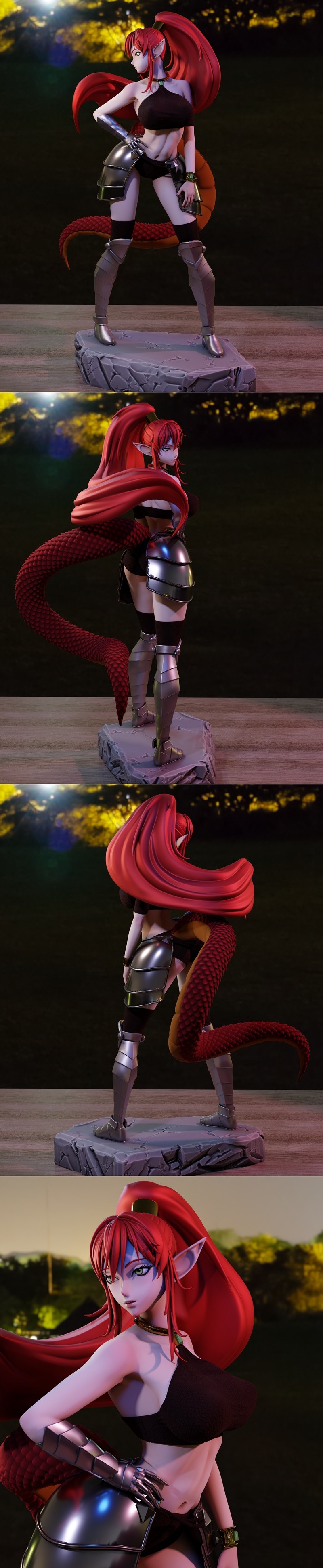 Momoji 3D打印模型|Momoji – Another Wolrd – 3D Print Model STL