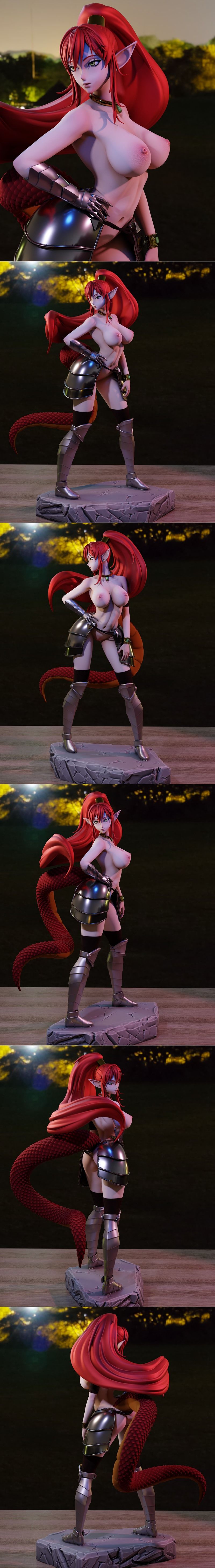 Momoji 3D打印模型|Momoji – Another Wolrd – 3D Print Model STL