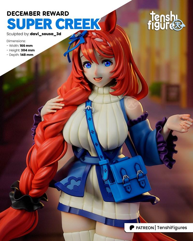 Tenshi Figures – Super Creek – 3D Print Model STL