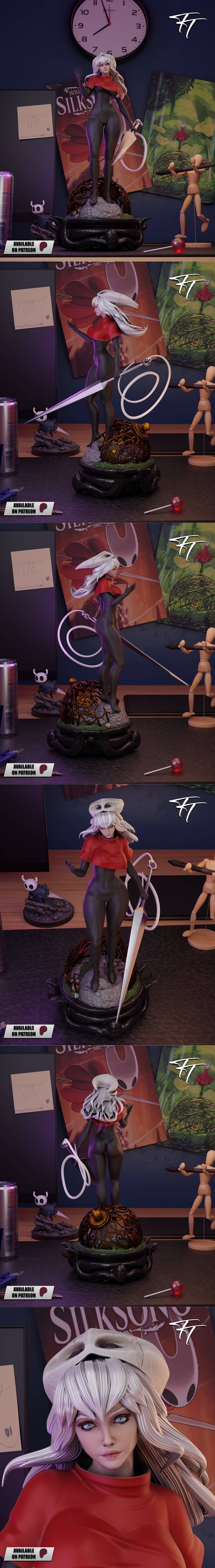 霍尼丝歌 3D打印模型|Trick or Treat – Hornet Silksong – 3D Print Model STL