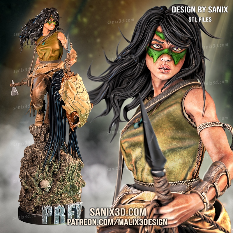 Sanix – 预兆 – 3D打印模型|Sanix – Prey – 3D Print Model