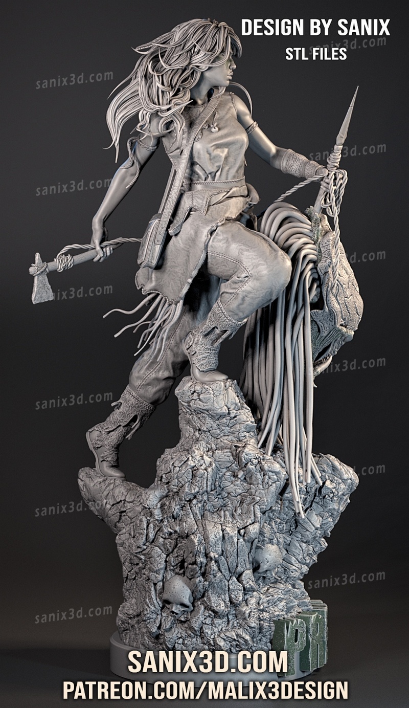 Sanix – 预兆 – 3D打印模型|Sanix – Prey – 3D Print Model