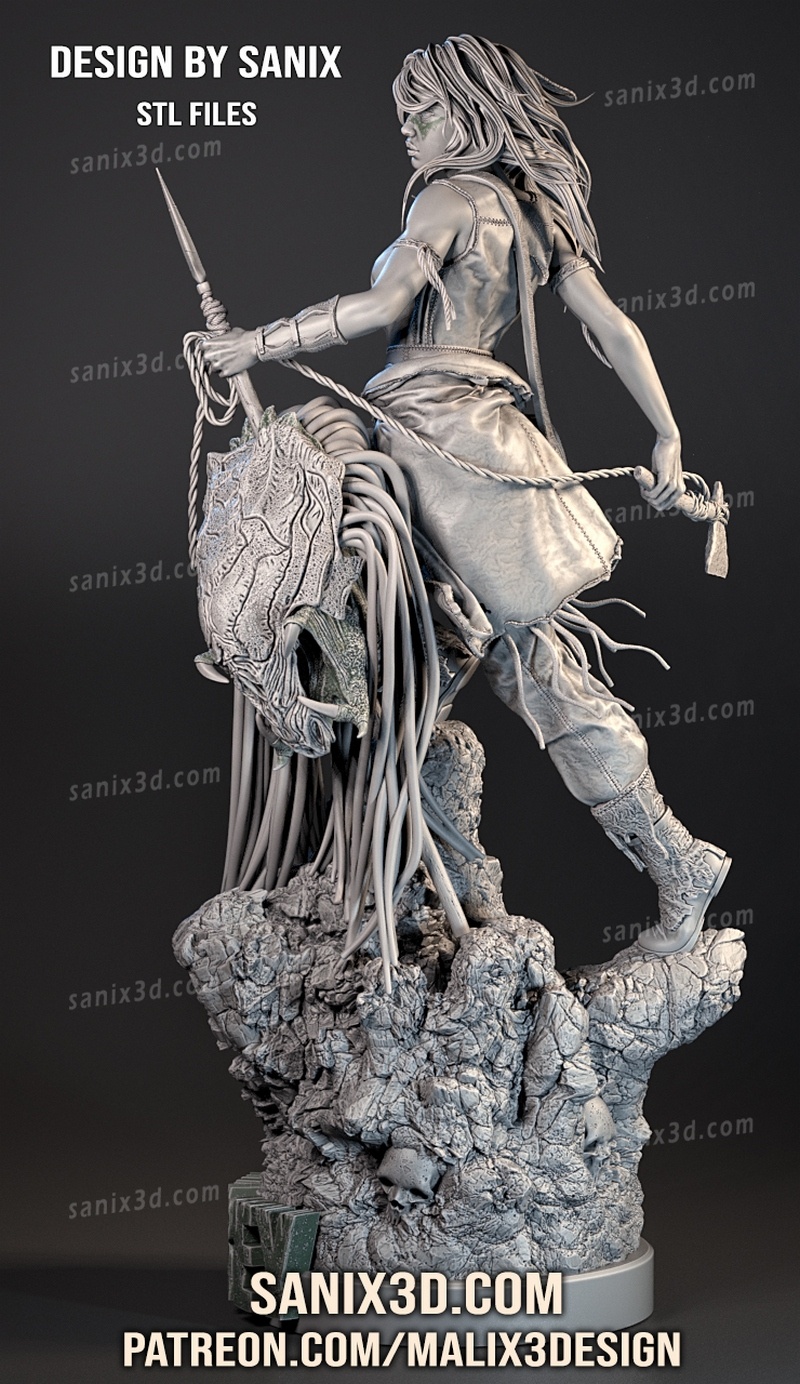 Sanix – 预兆 – 3D打印模型|Sanix – Prey – 3D Print Model