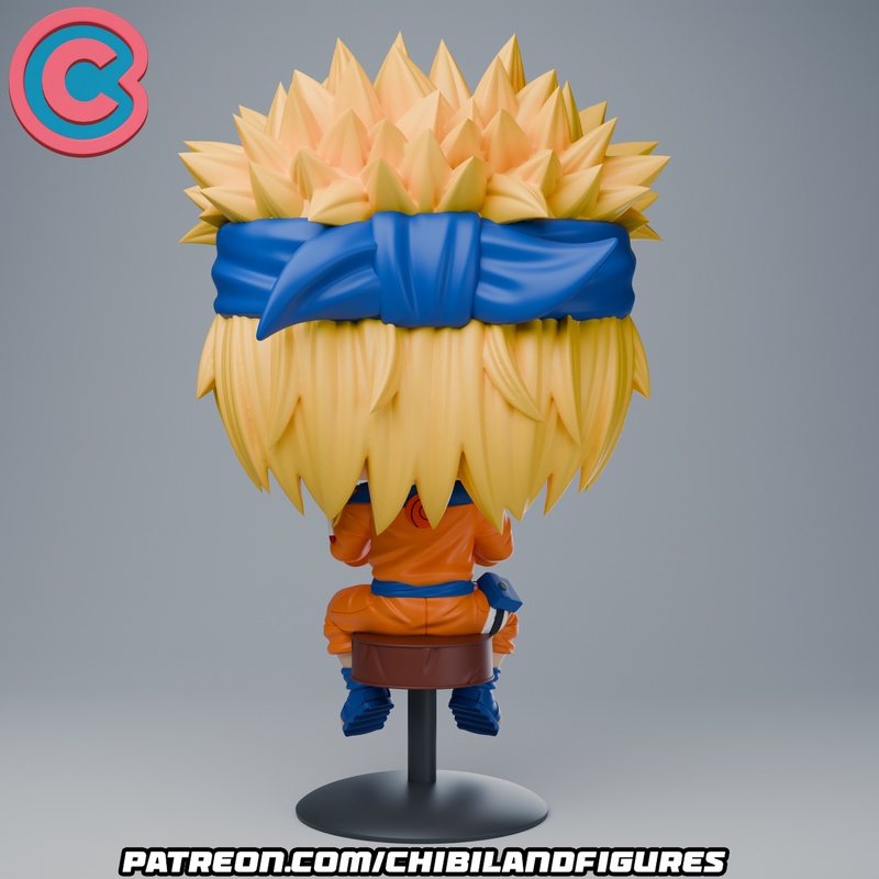 Naruto 3D打印迷你玩偶模型|Chibi Land Figures – Naruto – Funko – 3D Print Model