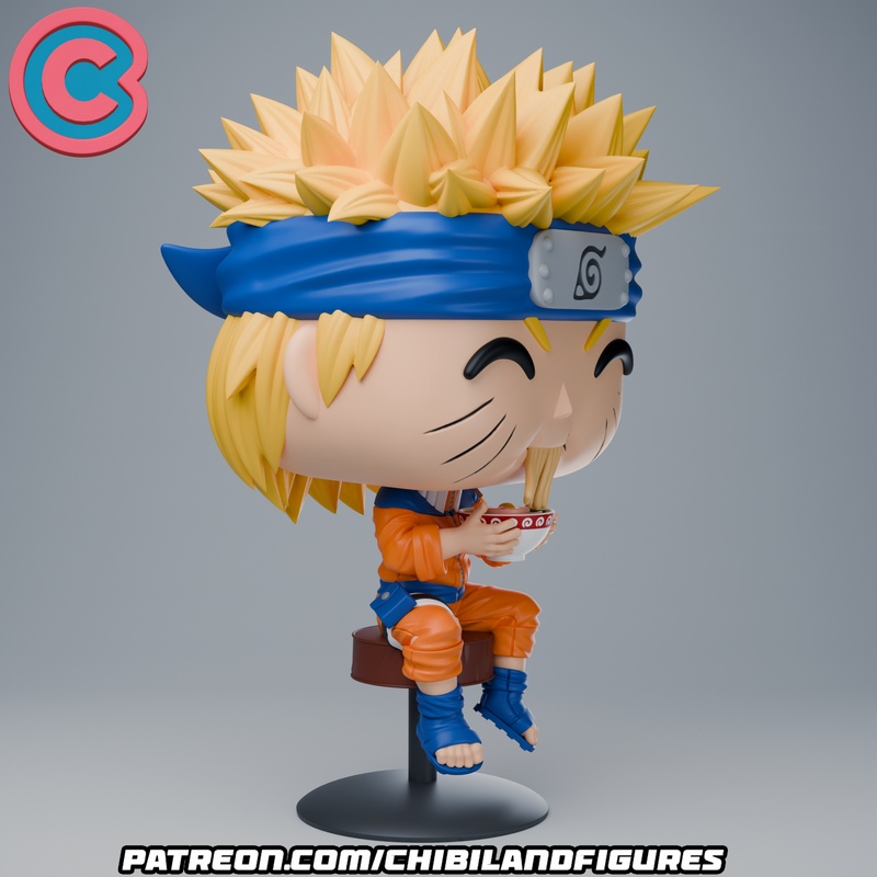 Naruto 3D打印迷你玩偶模型|Chibi Land Figures – Naruto – Funko – 3D Print Model