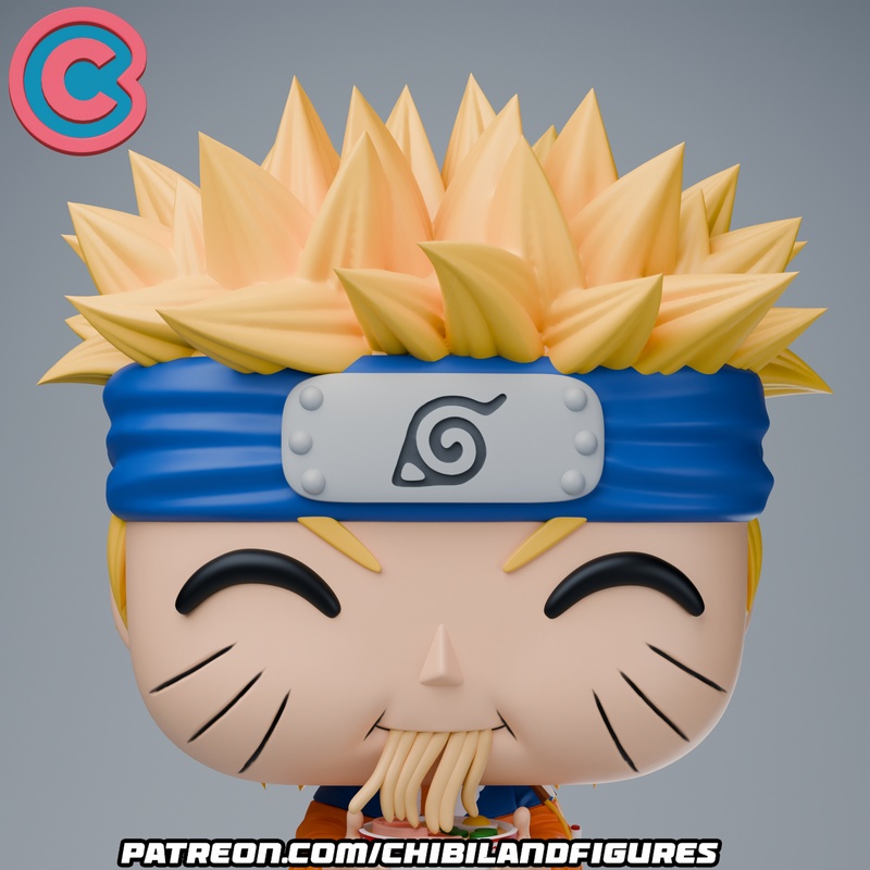 Naruto 3D打印迷你玩偶模型|Chibi Land Figures – Naruto – Funko – 3D Print Model