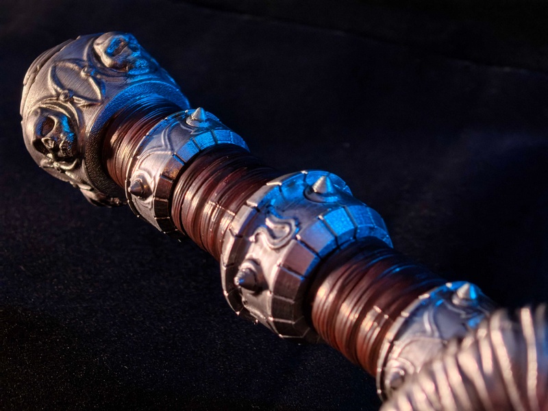 魔兽世界：寒冰之剑 3D打印模型|Warcraft – Frostmourne and Base – 3D Print Model