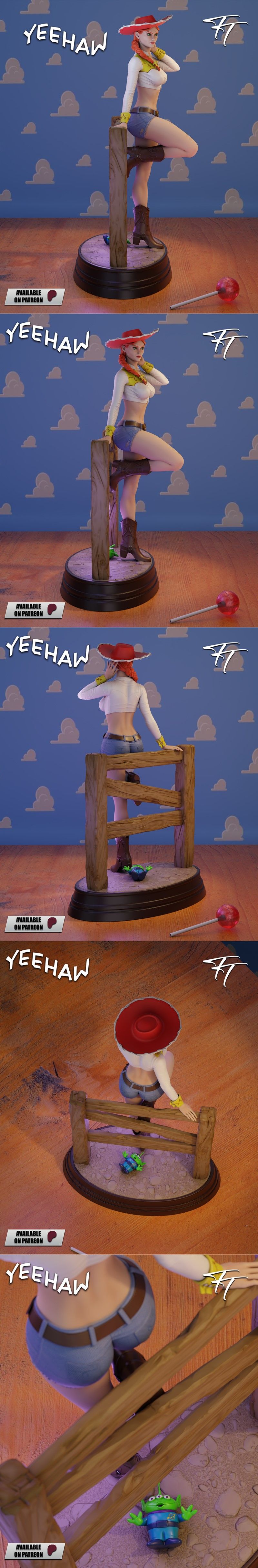 Trick or Treat - Jessy 3D打印模型|Trick or Treat – Jessy – 3D Print Model STL