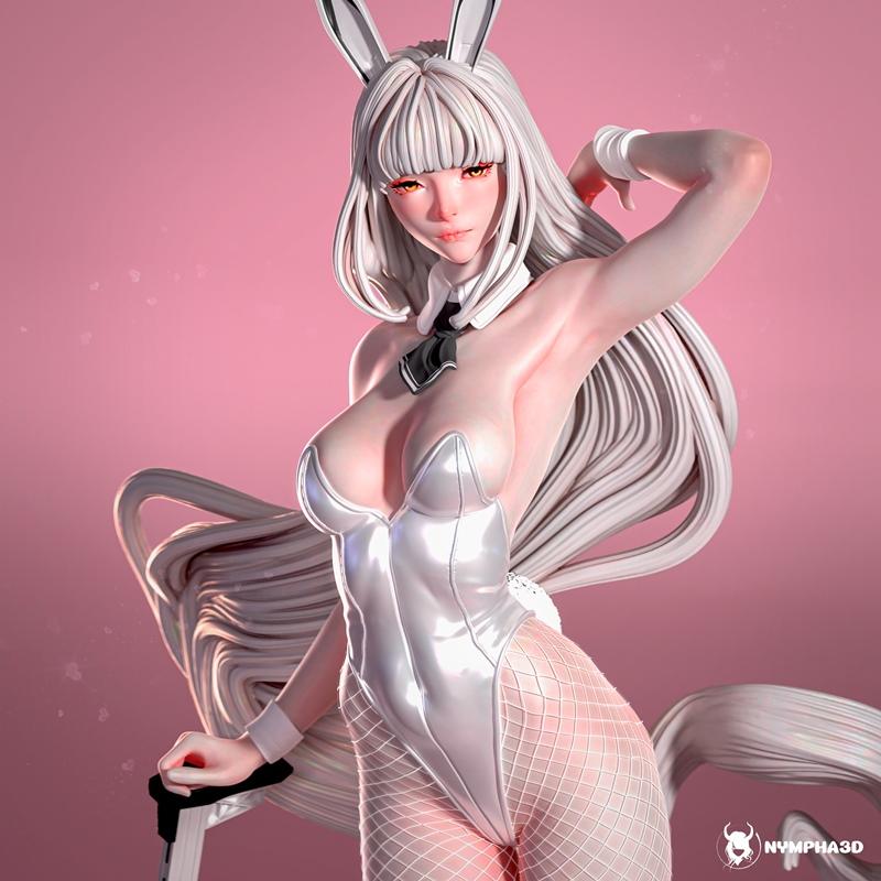 Nympha·白（胜利女神·尼凯）3D打印模型|Nympha – Blanc (Goddess of Victory – NIKKE) – 3D Print Model STL