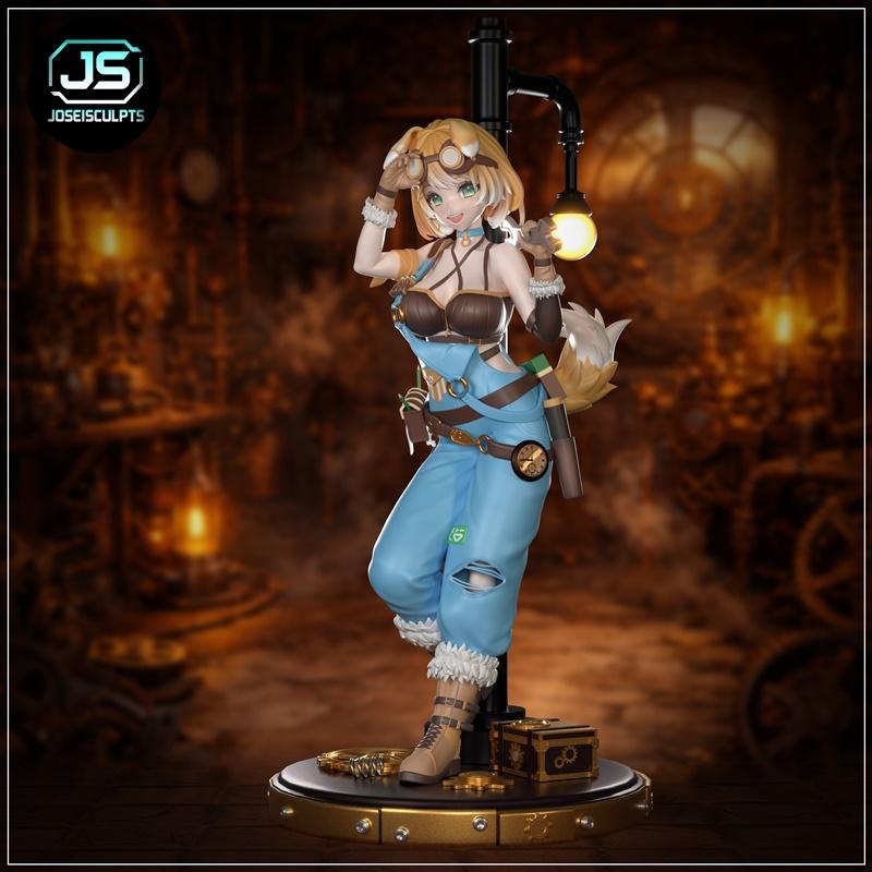 JoseisCults - 宝琳·巴克斯韦尔 - 3D打印模型|joseisculpts – Bonnie Barkswell – 3D Print Model STL