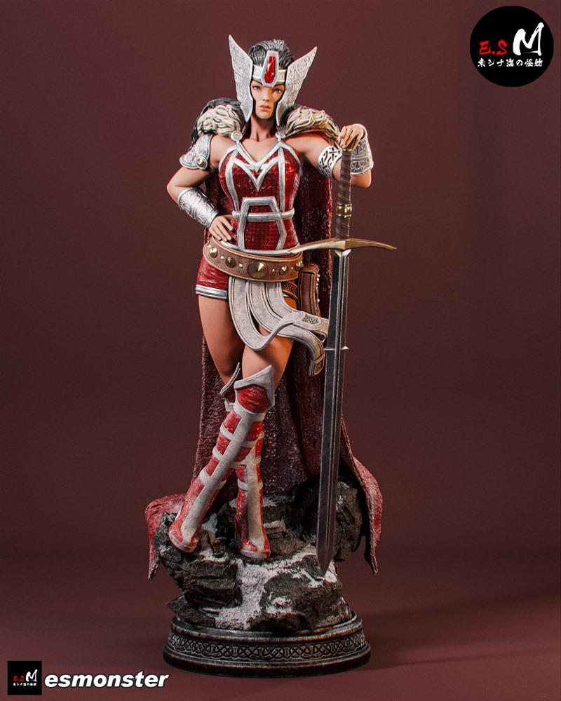 E.S.怪物——索菲 3D打印模型|E.S Monster – Lady Sif – 3D Print Model STL