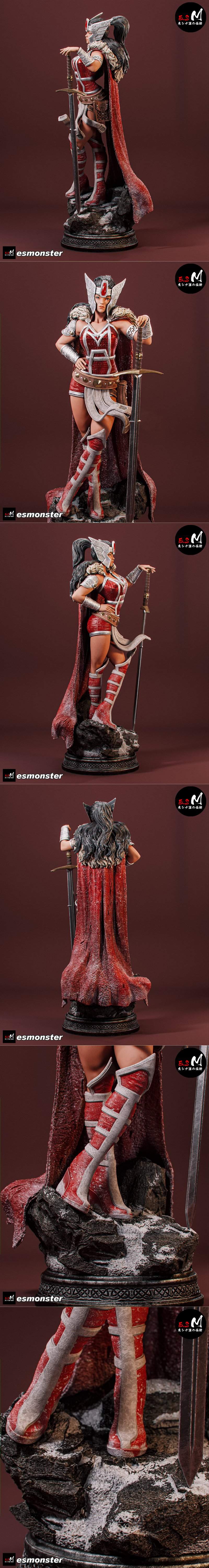 E.S.怪物——索菲 3D打印模型|E.S Monster – Lady Sif – 3D Print Model STL