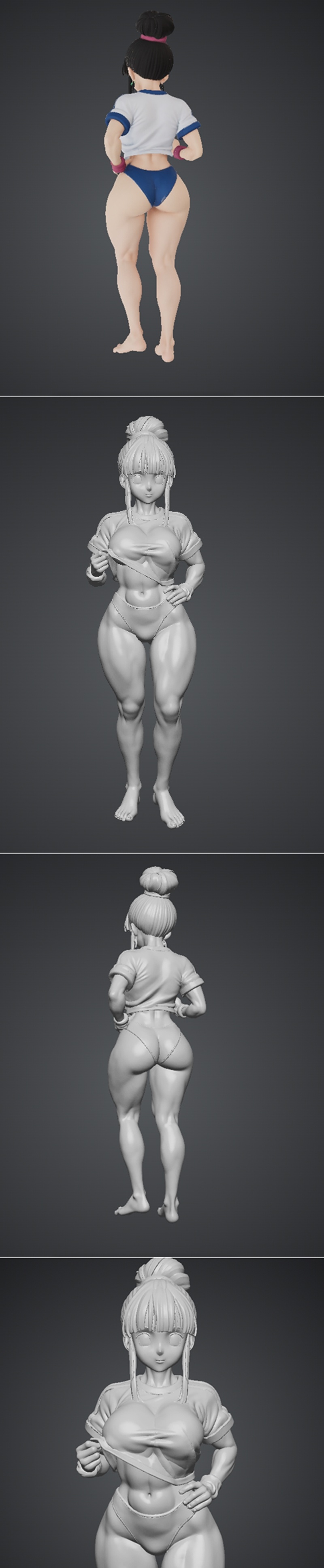 Chi-Chi - 动漫角色3D打印模型|Chi-Chi – 3D Print Model STL