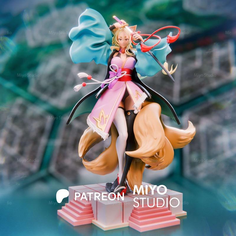 Miyo Studio - 鬼灭之刃 灶门炭治郎 3D打印模型|Miyo Studio – Yasaka High School DXD – 3D Print Model STL
