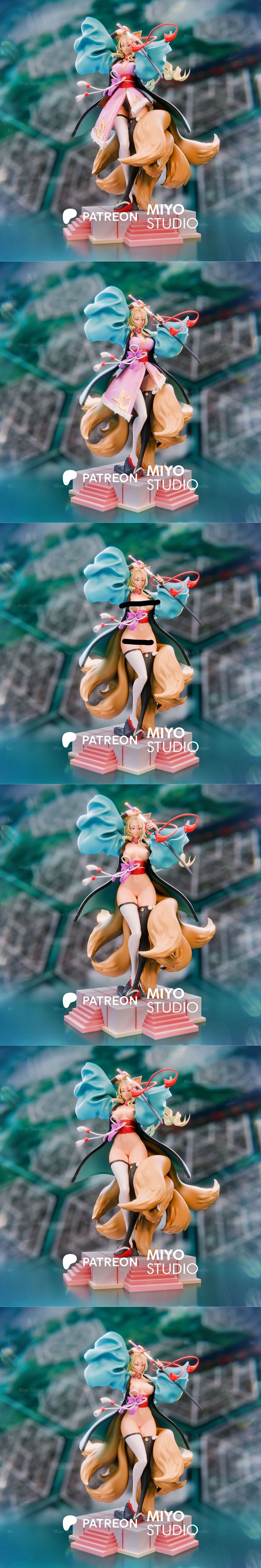 Miyo Studio - 鬼灭之刃 灶门炭治郎 3D打印模型|Miyo Studio – Yasaka High School DXD – 3D Print Model STL