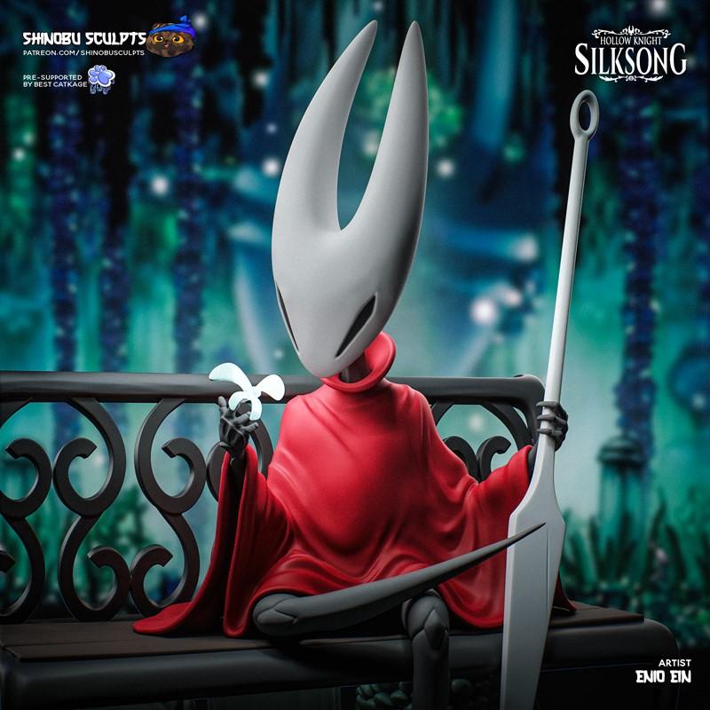 Shinobu匠心打造——空洞骑士：蜂鸟3D打印模型|Shinobu Sculpts – Hornet – Hollow Knight Silksong – 3D Print Model STL
