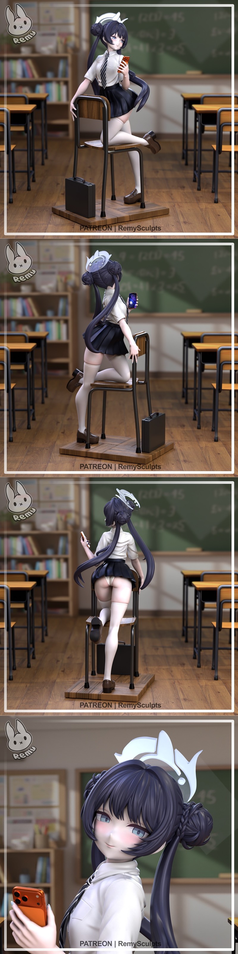 Remy塑形 - Kisaki - 3D打印模型|Remy Sculpts – Kisaki – 3D Print Model STL