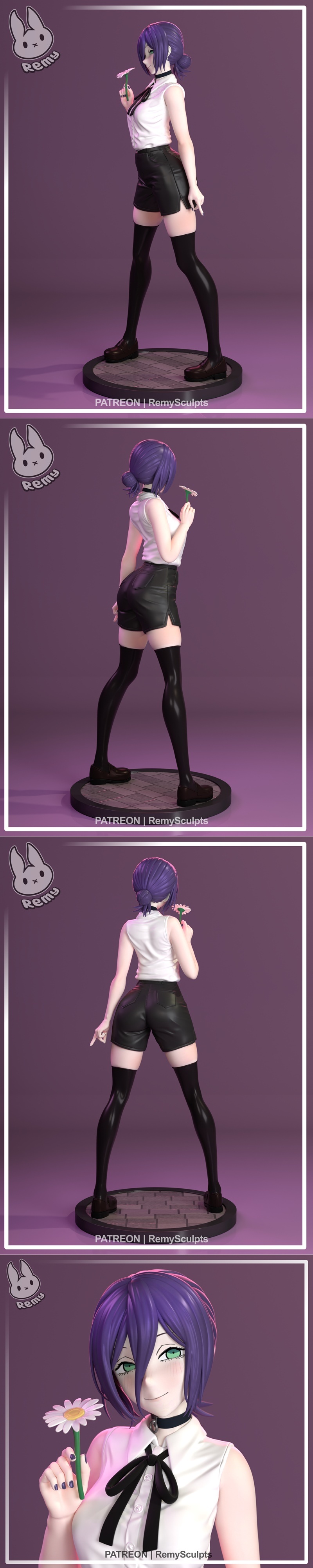 Remy塑形 – 再泽 – 3D打印模型|Remy Sculpts – Reze – 3D Print Model STL